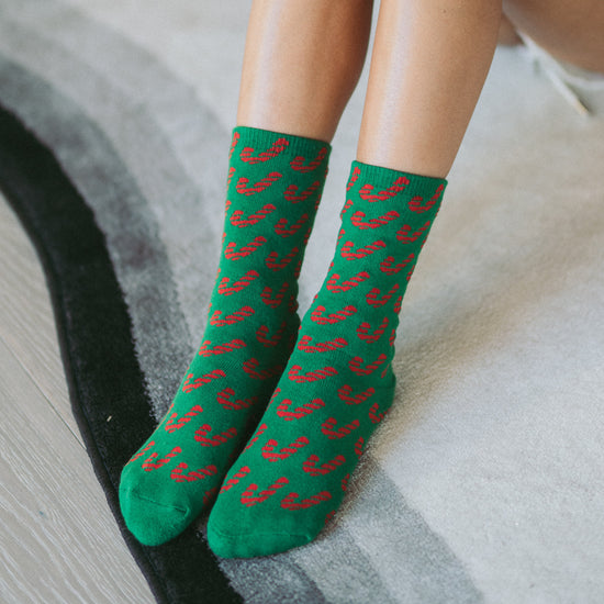 Candy Cane | Socks - Plushell