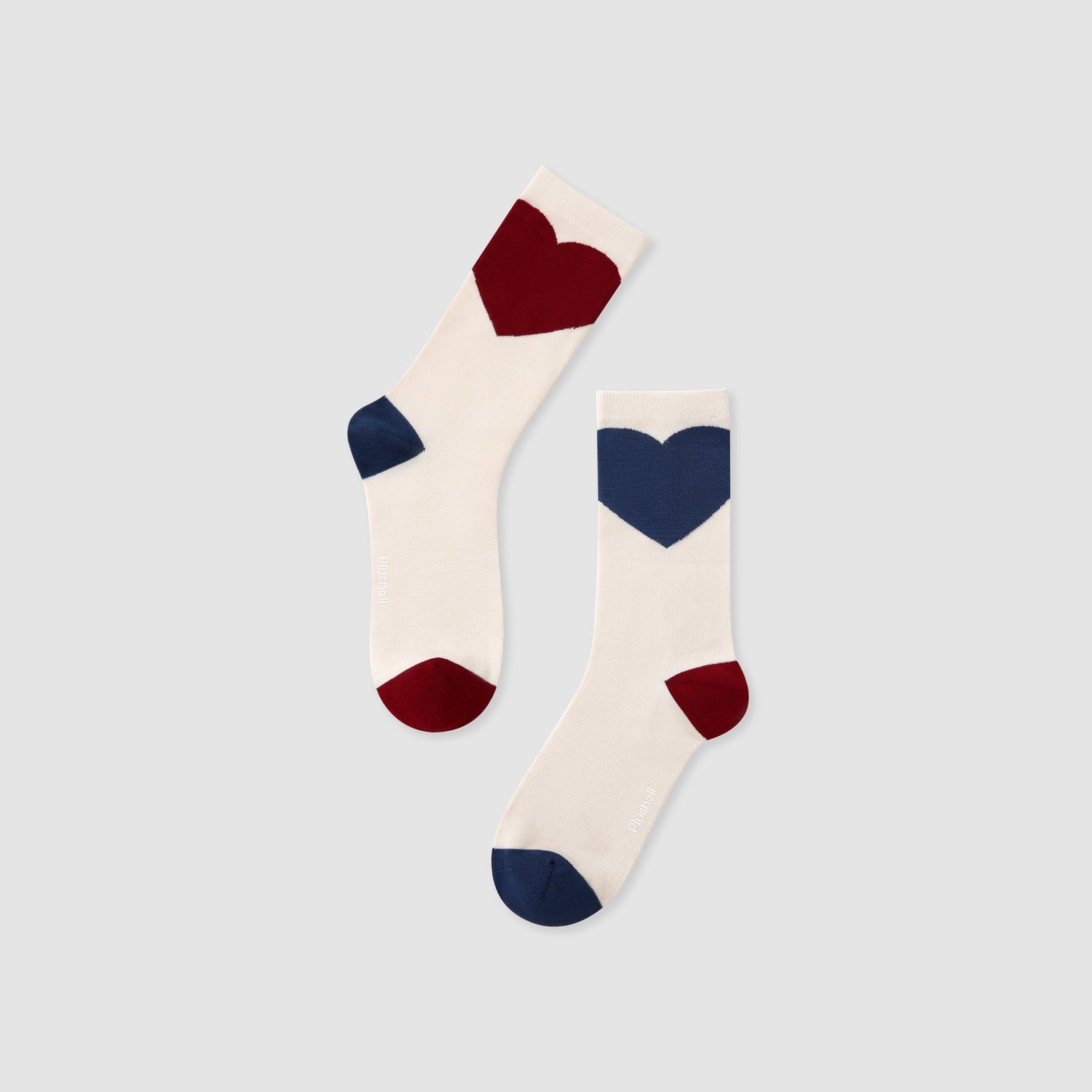 Clashing Hearts | Socks - Plushell