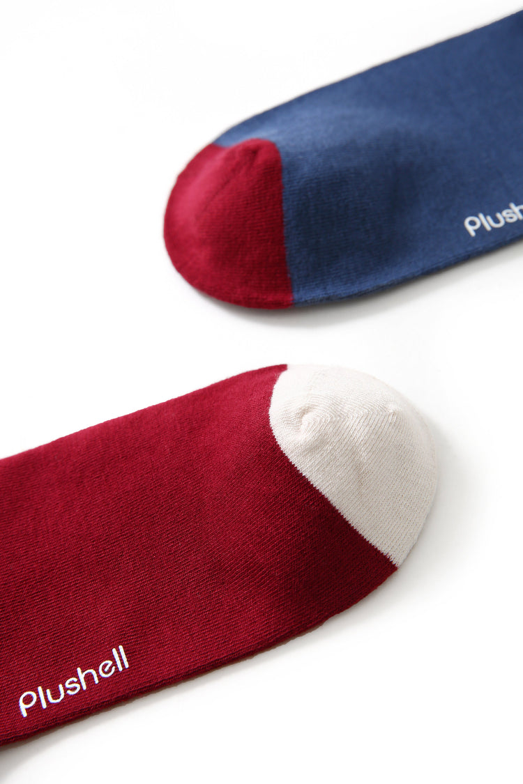 Mini Heart Red | Socks - Plushell