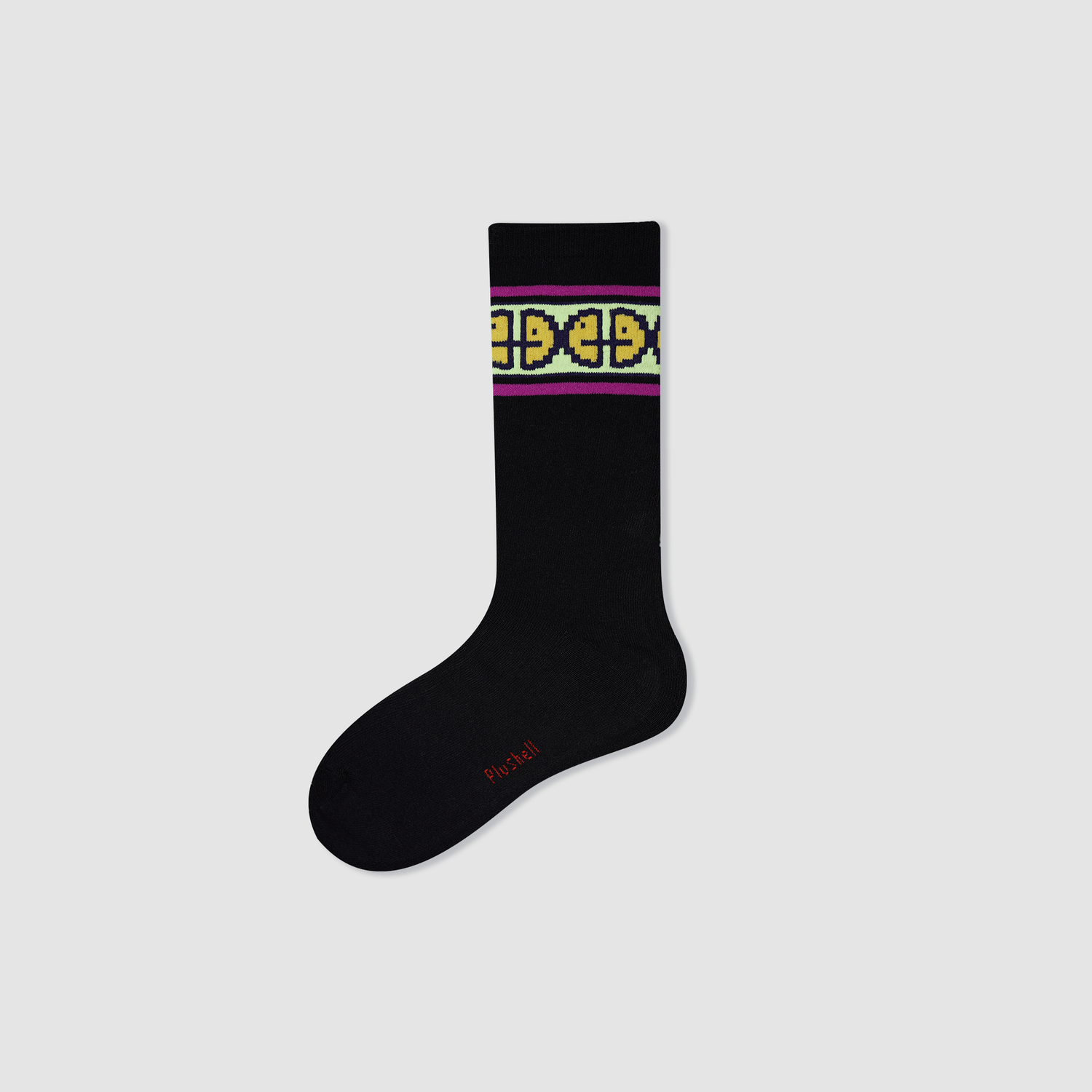 Pixel Face B | Socks - Plushell