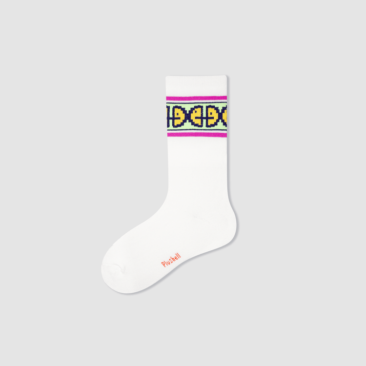 Pixel Face W | Socks - Plushell