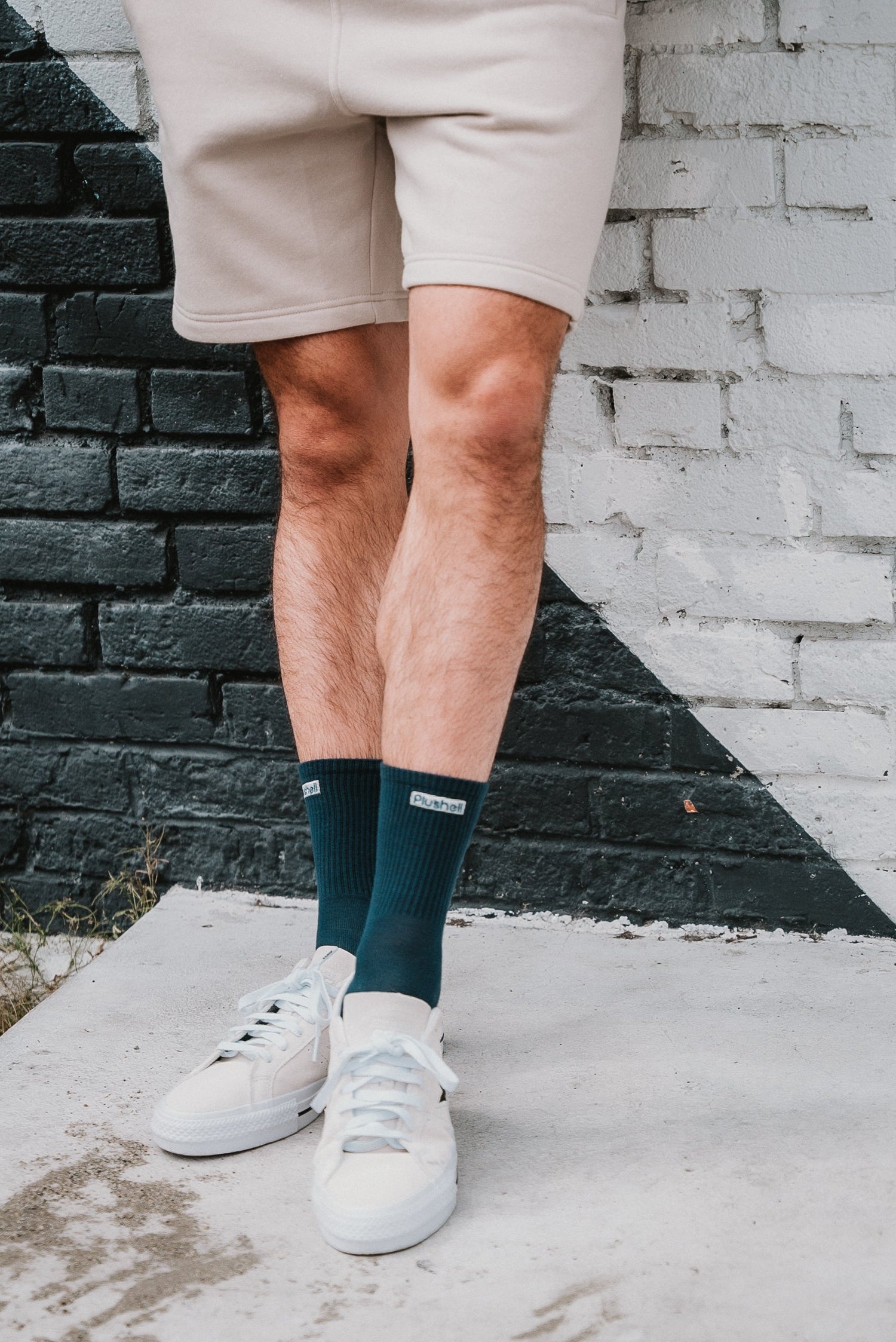 Plushell Basic Elastic Midnight Blue Socks - Plushell